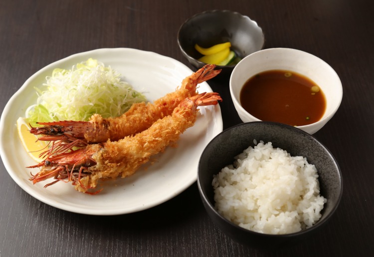 ■海老フライ定食
