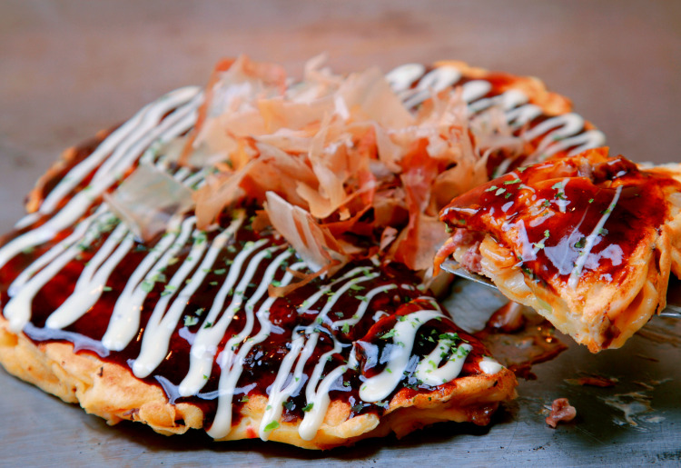 ▼淡路玉ねぎお好み焼