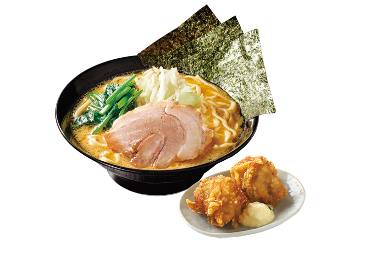 味噌ラーメン唐揚げセット